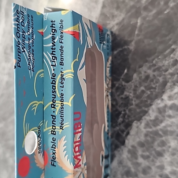 IONI "Malibu" Purple Ombre Wispy Doll Eyelashes Reusable - Picture 6 of 7